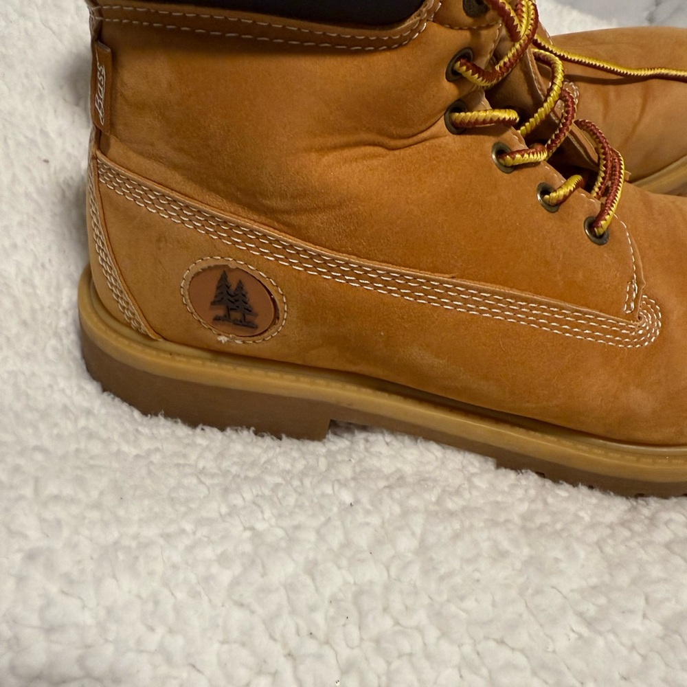Bass Men's Tan Work Boots